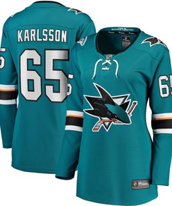 Erik Karlsson San Jose Sharks Fanatics Branded Womens Home Premier Breakaway Player Jersey - Teal Nhl - Robokeg