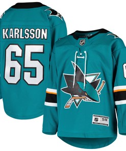 Erik Karlsson San Jose Sharks Home Premier Player Jersey - Teal Nhl - Robokeg