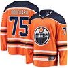 Evan Bouchard Edmonton Oilers Fanatics Branded Home Breakaway Player Jersey - Orange Nhl - Robokeg