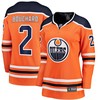 Evan Bouchard Edmonton Oilers Fanatics Branded Womens Home Breakaway Jersey - Orange Nhl - Robokeg