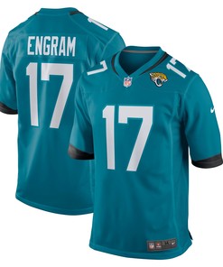 Evan Engram Jacksonville Jaguars Game Jersey - Teal Nfl - Robokeg