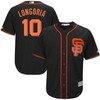 Evan Longoria San Francisco Giants Alternate Cool Base Player Jersey - Black - Robokeg