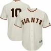 Evan Longoria San Francisco Giants Official Team Cool Base Player Jersey - Cream - Robokeg