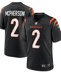 Evan Mcpherson Cincinnati Bengals Game Jersey - Black Nfl - Robokeg
