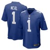 Evan Neal New York Giants 2022 Nfl Draft First Round Pick Player Game Jersey - Royal Nfl - Robokeg