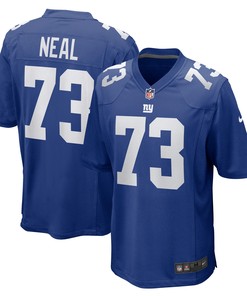 Evan Neal New York Giants 2022 Nfl Draft First Round Pick Player Game Jersey - Royal - Robokeg
