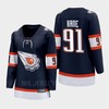Evander Kane 91 Edmonton Oilers 2022 Special Edition 2.0 Women Breakaway Player Retro Jersey Navy - Robokeg