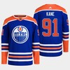 Evander Kane 91 Edmonton Oilers Blue Jersey 2022-23 Primegreen Home - Robokeg