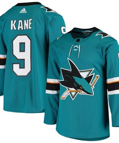 Evander Kane San Jose Sharks Adidas Home Authentic Player Jersey - Teal Nhl - Robokeg