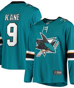 Evander Kane San Jose Sharks Fanatics Branded Breakaway Home Player Jersey - Teal Nhl - Robokeg