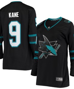 Evander Kane San Jose Sharks Fanatics Branded Womens Breakaway Alternate Player Jersey - Black Nhl - Robokeg