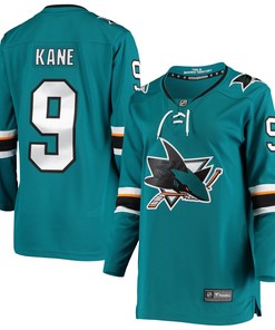 Evander Kane San Jose Sharks Fanatics Branded Womens Breakaway Home Player Jersey - Teal Nhl - Robokeg
