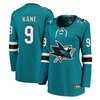 Evander Kane San Jose Sharks Fanatics Branded Womens Premier Breakaway Player Jersey - Teal Nhl - Robokeg