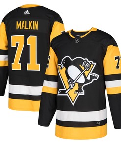 Evgeni Malkin Pittsburgh Penguins Adidas Authentic Player Jersey - Black Nhl - Robokeg