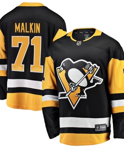 Evgeni Malkin Pittsburgh Penguins Fanatics Branded Breakaway Player Jersey - Black Nhl - Robokeg