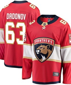 Evgenii Dadonov Florida Panthers Breakaway Jersey - Red - Robokeg