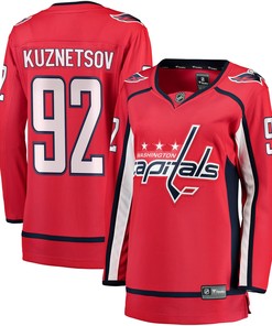 Evgeny Kuznetsov Washington Capitals Fanatics Branded Womens Breakaway Player Jersey - Red Nhl - Robokeg