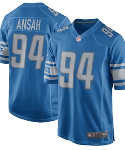 Ezekiel Ansah Detroit Lions Nike Youth 2017 Game Jersey - Blue - Robokeg