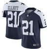 Ezekiel Elliott Dallas Cowboys Alternate Vapor Limited Jersey Navy Nfl - Robokeg