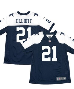 Ezekiel Elliott Dallas Cowboys Nike Youth Alternate Game Jersey - Navy - Robokeg