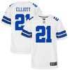 Ezekiel Elliott Dallas Cowboys Nike Youth Game Jersey - White - Robokeg