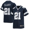Ezekiel Elliott Dallas Cowboys Player Game Jersey Navy Nfl - Robokeg