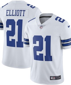 Ezekiel Elliott Dallas Cowboys Vapor Limited Player Jersey White Nfl - Robokeg