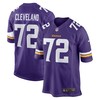 Ezra Cleveland Minnesota Vikings Game Jersey - Purple Nfl - Robokeg