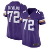 Ezra Cleveland Minnesota Vikings Womens Game Jersey - Purple Nfl - Robokeg