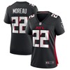 Fabian Moreau Atlanta Falcons Womens Game Player Jersey - Black Nfl - Robokeg