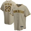Fernando Tatis Jr. 23 San Diego Padres Alternate Player Jersey - Tan - Robokeg
