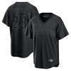 Fernando Tatis Jr. 23 San Diego Padres Pitch Black Fashion Player Jersey - Black - Robokeg