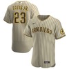 Fernando Tatis Jr. San Diego Padres Alternate Authentic Player Jersey - Tan/brown Mlb - Robokeg
