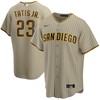 Fernando Tatis Jr San Diego Padres Alternate Replica Player Jersey Tan Mlb - Robokeg