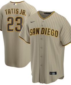 Fernando Tatis Jr. San Diego Padres Alternate Replica Player Jersey - Tan Mlb - Robokeg