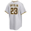 Fernando Tatis Jr San Diego Padres Alternate Replica Player Jersey White Mlb - Robokeg