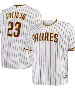 Fernando Tatis Jr San Diego Padres Big And Tall Replica Player Jersey White Mlb - Robokeg