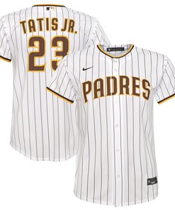 Fernando Tatis Jr San Diego Padres Home Replica Player Jersey White Mlb - Robokeg