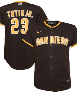 Fernando Tatis Jr. San Diego Padres Road Replica Player Jersey - Brown Mlb - Robokeg