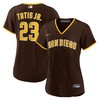 Fernando Tatis Jr. San Diego Padres Womens Road Replica Player Jersey - Brown Mlb - Robokeg