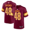 Ferrod Gardner Washington Commanders Player Game Jersey - Burgundy Nfl - Robokeg