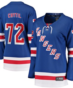 Filip Chytil New York Rangers Fanatics Branded Womens Home Breakaway Player Jersey - Blue Nhl - Robokeg