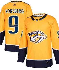 Filip Forsberg Nashville Predators Adidas Authentic Player Jersey - Gold Nhl - Robokeg