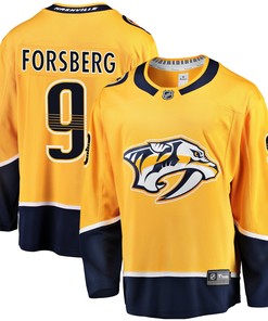 Filip Forsberg Nashville Predators Fanatics Branded Breakaway Player Jersey - Gold Nhl - Robokeg