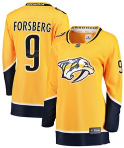 Filip Forsberg Nashville Predators Fanatics Branded Womens Premier Breakaway Player Jersey - Gold Nhl - Robokeg