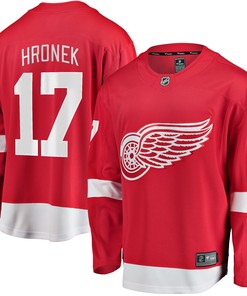 Filip Hronek Detroit Red Wings Fanatics Branded Home Breakaway Player Jersey - Red Nhl - Robokeg