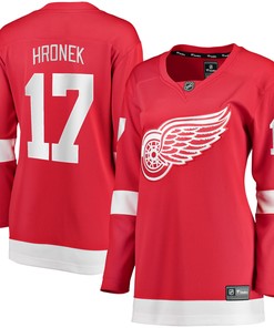 Filip Hronek Detroit Red Wings Fanatics Branded Womens Home Breakaway Player Jersey - Red Nhl - Robokeg