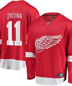 Filip Zadina Detroit Red Wings Fanatics Branded Home Breakaway Player Jersey - Red Nhl - Robokeg