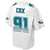 Fletcher Cox Philadelphia Eagles Nfl Pro Line By Fanatics Branded Fade Fashion Jersey - White - Robokeg
