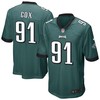 Fletcher Cox Philadelphia Eagles Nike Youth Team Color Game Jersey - Midnight Green - Robokeg